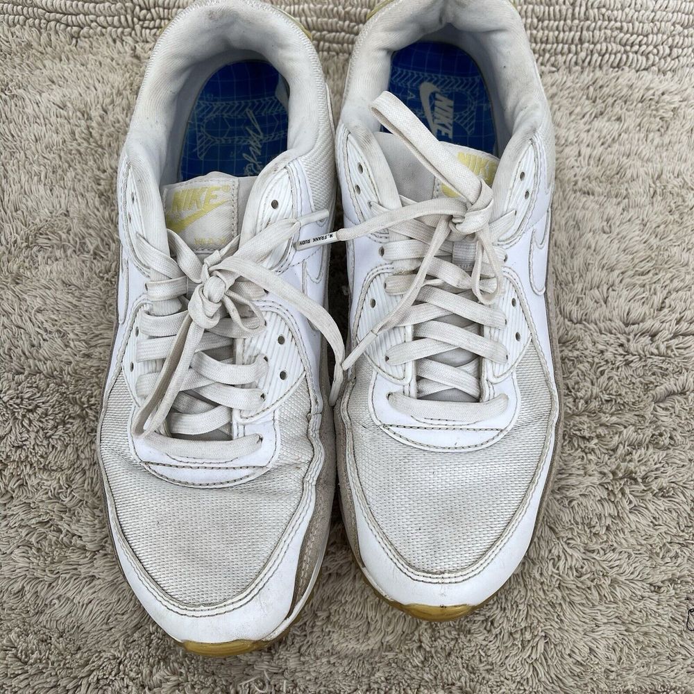 Nike Air Max 90 Se/Low Cut Sneakers/White/Dv1734-100 Size 10